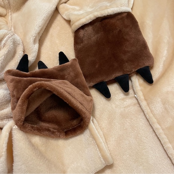 Brand New Sloth Blanket Fuzzy Soft Warm Wearable Hooded Blanket - Picture 10 of 12